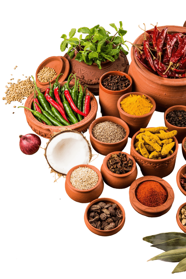 Indian Spices Decoration